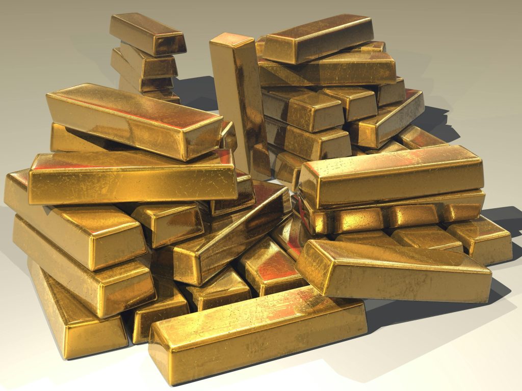 User Lifetime Value illustrated as gold bars